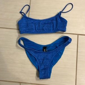 Blue Triangl Bikini